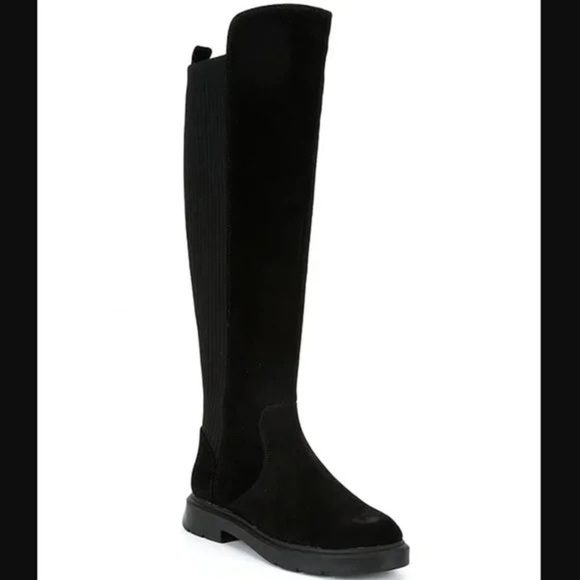 Antonio Melani Maurine Over The Knee Leather Socks Boots. - Picture 1 of 11